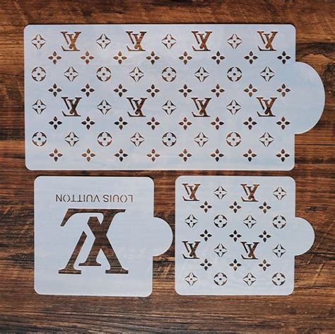 louis vuitton stencils for sneakers|louis vuitton stencil free printable.